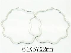 HY Wholesale Earrings 316L Stainless Steel Fashion Jewelry Earrings-HY64E0472MZ