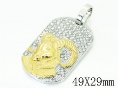 HY Wholesale Pendant 316L Stainless Steel Jewelry Pendant-HY13P1779HJW