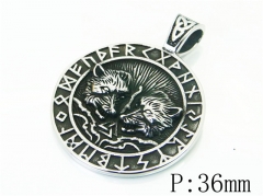 HY Wholesale Pendant 316L Stainless Steel Jewelry Pendant-HY13P1809OR