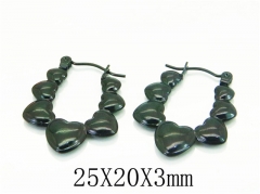 HY Wholesale Earrings 316L Stainless Steel Fashion Jewelry Earrings-HY70E0745LW