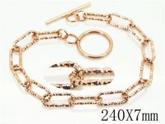 HY Wholesale Bracelets 316L Stainless Steel Jewelry Bracelets-HY70B0502LS