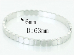HY Wholesale Bangles Stainless Steel 316L Fashion Bangle-HY19B0977HHS