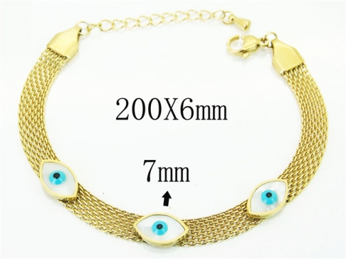 HY Wholesale Bracelets 316L Stainless Steel Jewelry Bracelets-HY32B0429HZL