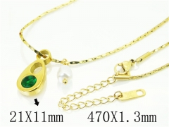 HY Wholesale Necklaces Stainless Steel 316L Jewelry Necklaces-HY32N0605PX