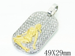 HY Wholesale Pendant 316L Stainless Steel Jewelry Pendant-HY13P1784HJV
