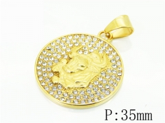 HY Wholesale Pendant 316L Stainless Steel Jewelry Pendant-HY13P1830HIX