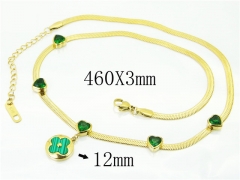 HY Wholesale Necklaces Stainless Steel 316L Jewelry Necklaces-HY32N0606HIR