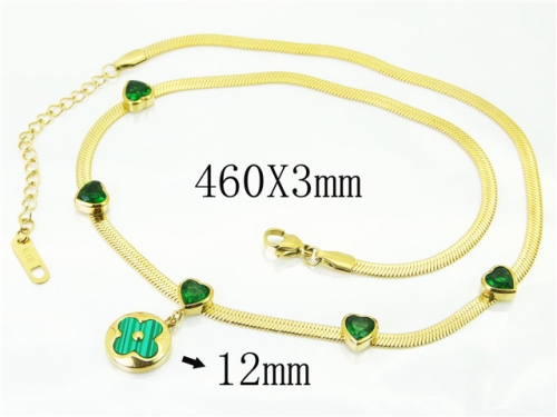 HY Wholesale Necklaces Stainless Steel 316L Jewelry Necklaces-HY32N0606HIR