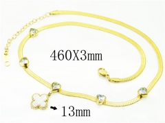 HY Wholesale Necklaces Stainless Steel 316L Jewelry Necklaces-HY32N0609HIC