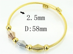HY Wholesale Bangles Stainless Steel 316L Fashion Bangle-HY38B0665HLD