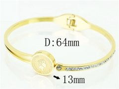 HY Wholesale Bangles Stainless Steel 316L Fashion Bangle-HY19B0975HLE