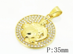HY Wholesale Pendant 316L Stainless Steel Jewelry Pendant-HY13P1836HIA
