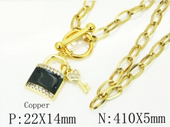 HY Wholesale Necklaces Stainless Steel 316L Jewelry Necklaces-HY62N0476HIW