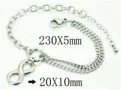 HY Wholesale Bracelets 316L Stainless Steel Jewelry Bracelets-HY59B1050ME