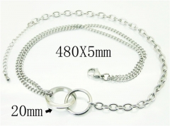 HY Wholesale Necklaces Stainless Steel 316L Jewelry Necklaces-HY59N0053NF