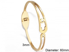 HY Wholesale Bangle Stainless Steel 316L Fashion Bangle-HY0098B009