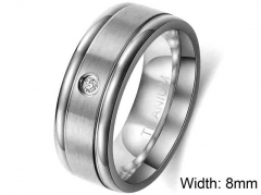 HY Wholesale Rings Jewelry 316L Stainless Steel Popular Rings-HY0099R016