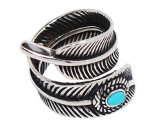 HY Wholesale Rings Jewelry 316L Stainless Steel Popular Rings-HY0098R024