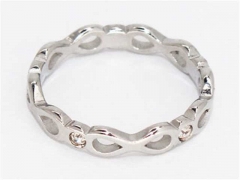 HY Wholesale Rings Jewelry 316L Stainless Steel Popular Rings-HY0098R012