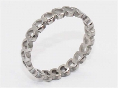 HY Wholesale Rings Jewelry 316L Stainless Steel Popular Rings-HY0098R006