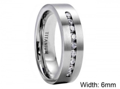 HY Wholesale Rings Jewelry 316L Stainless Steel Popular Rings-HY0099R022