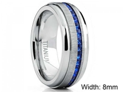 HY Wholesale Rings Jewelry 316L Stainless Steel Popular Rings-HY0099R040