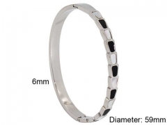 HY Wholesale Bangle Stainless Steel 316L Fashion Bangle-HY0098B042