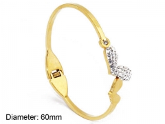 HY Wholesale Bangle Stainless Steel 316L Fashion Bangle-HY0098B096