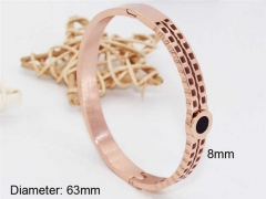 HY Wholesale Bangle Stainless Steel 316L Fashion Bangle-HY0098B033