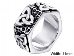 HY Wholesale Rings Jewelry 316L Stainless Steel Popular Rings-HY004R462