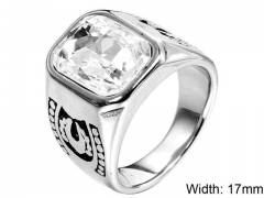 HY Wholesale Rings Jewelry 316L Stainless Steel Popular Rings-HY004R203