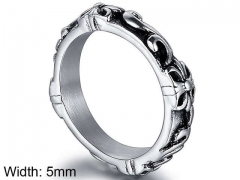 HY Wholesale Rings Jewelry 316L Stainless Steel Popular Rings-HY002R298