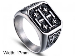 HY Wholesale Rings Jewelry 316L Stainless Steel Popular Rings-HY002R277
