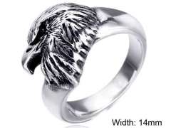 HY Wholesale Rings Jewelry 316L Stainless Steel Popular Rings-HY004R755