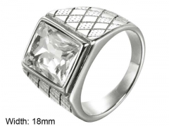 HY Wholesale Rings Jewelry 316L Stainless Steel Popular Rings-HY004R327