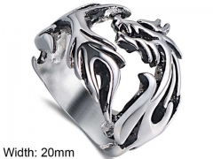 HY Wholesale Rings Jewelry 316L Stainless Steel Popular Rings-HY002R113