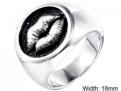 HY Wholesale Rings Jewelry 316L Stainless Steel Popular Rings-HY004R618