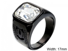 HY Wholesale Rings Jewelry 316L Stainless Steel Popular Rings-HY004R412