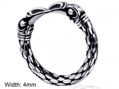 HY Wholesale Rings Jewelry 316L Stainless Steel Popular Rings-HY004R525