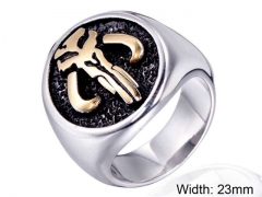 HY Wholesale Rings Jewelry 316L Stainless Steel Popular Rings-HY004R517