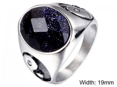 HY Wholesale Rings Jewelry 316L Stainless Steel Popular Rings-HY004R260