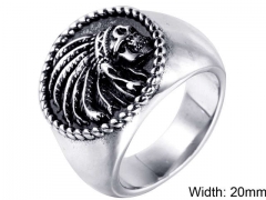 HY Wholesale Rings Jewelry 316L Stainless Steel Popular Rings-HY004R529