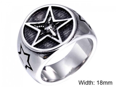 HY Wholesale Rings Jewelry 316L Stainless Steel Popular Rings-HY004R651