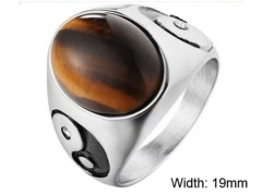 HY Wholesale Rings Jewelry 316L Stainless Steel Popular Rings-HY004R262