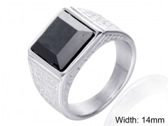 HY Wholesale Rings Jewelry 316L Stainless Steel Popular Rings-HY004R172