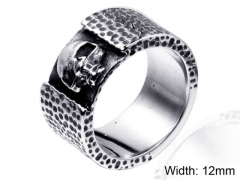 HY Wholesale Rings Jewelry 316L Stainless Steel Popular Rings-HY004R457