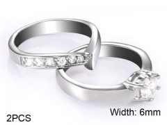 HY Wholesale Rings Jewelry 316L Stainless Steel Popular Rings-HY002R192