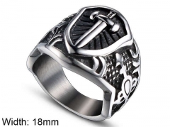 HY Wholesale Rings Jewelry 316L Stainless Steel Popular Rings-HY002R144