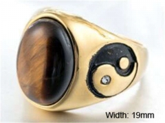 HY Wholesale Rings Jewelry 316L Stainless Steel Popular Rings-HY004R263