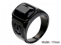 HY Wholesale Rings Jewelry 316L Stainless Steel Popular Rings-HY004R411